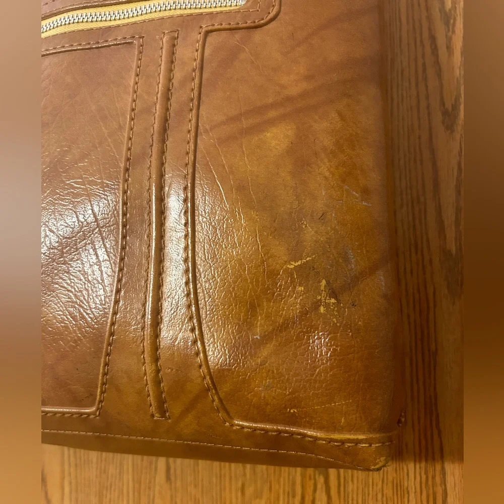 Vintage American Tourister Genuine Leather Portfolio Case/Briefcase